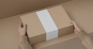 پیک تحویل کالای خریداری‌شده از فروشگاه اینترنتی