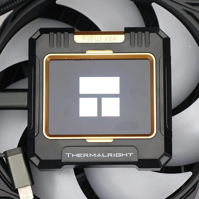 خنک کننده مایع ترمالرایت Frozen Warframe 360 ARGB با نمایشگر LCD و نورپردازی ARGB