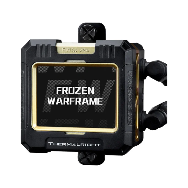 خنک کننده مایع ترمالرایت Frozen Warframe 360 ARGB با نمایشگر LCD و نورپردازی ARGB