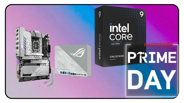 Tech Deals cover featuring an Intel Core Ultra 7 265KF retail box