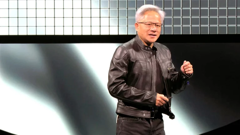 Jensen Huang at the Computex 2025 keynote address