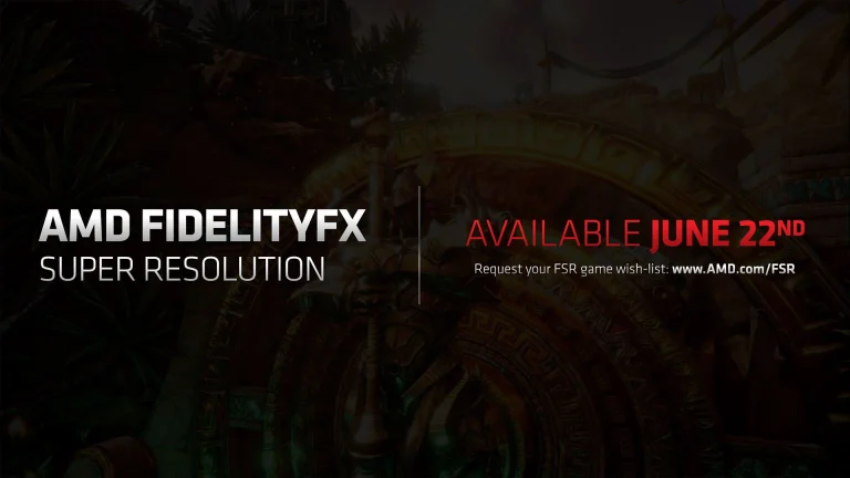 AMD FidelityFX Super Resolution slide deck