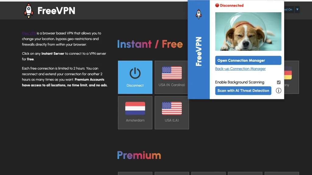 افزونه محبوب VPN برای گوگل کروم یک کابوس امنیتی است: از هر صفحه بازدید شده اسکرین‌شات می‌گیرد و به توسعه‌دهنده‌ای ناشناس ارسال می‌کند