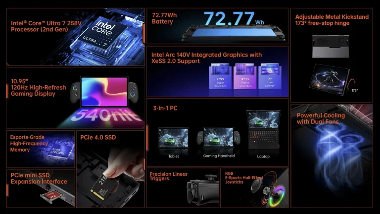 کنسول دستی OneXplayer X1 Air