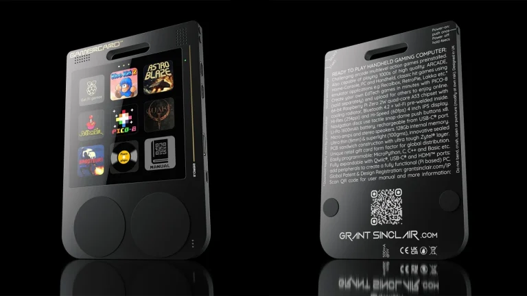 GamerCard in all its glory