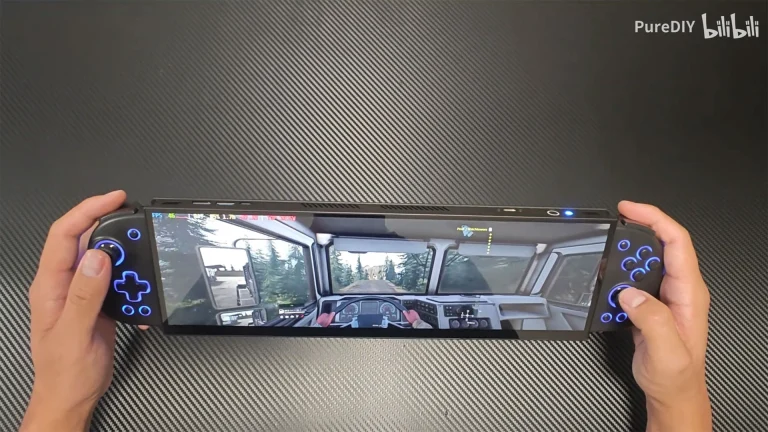 کنسول بازی دستی گیمینگ با صفحه نمایش 32:9 و Ryzen Z2 Extreme