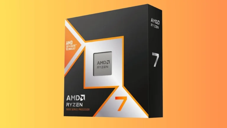 جعبه خرده‌فروشی پردازنده AMD Ryzen 7 9800X3D
