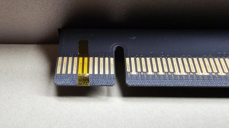 EVGA tape on gold finger