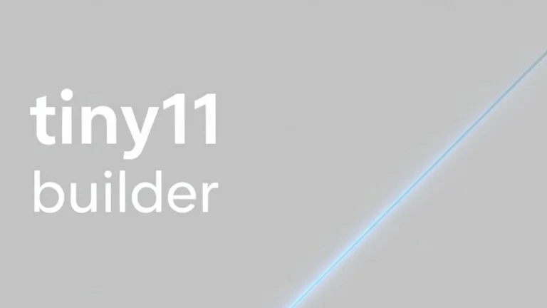 Tiny11 Builder updated