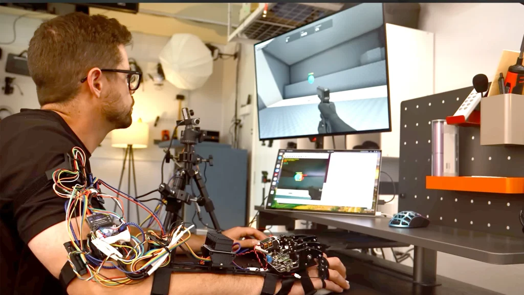 YouTuber's homebrew aim-assist exoskeleton grabs them second place in global Aimlabs leader board — 63% aim boost from AI-powered project | Tom's Hardware