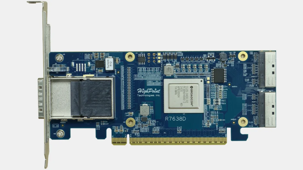 آداپتور HighPoint ذخیره‌سازی GPUDirect را فعال می‌کند