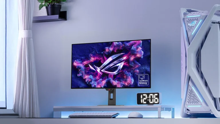The Asus ROG Strix OLED XG32 series 4K gaming monitor