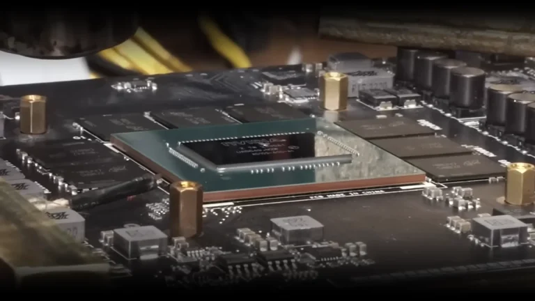 An RTX 4080 Super being birthed in front of our eyes