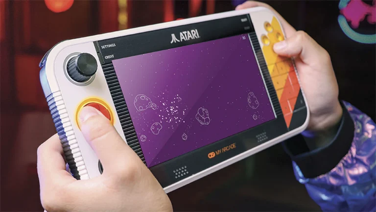 Atari Gamestation Go handheld goes up for pre-order — retro deck boasts 200+ classic games and unique physical controls | Tom's Hardware