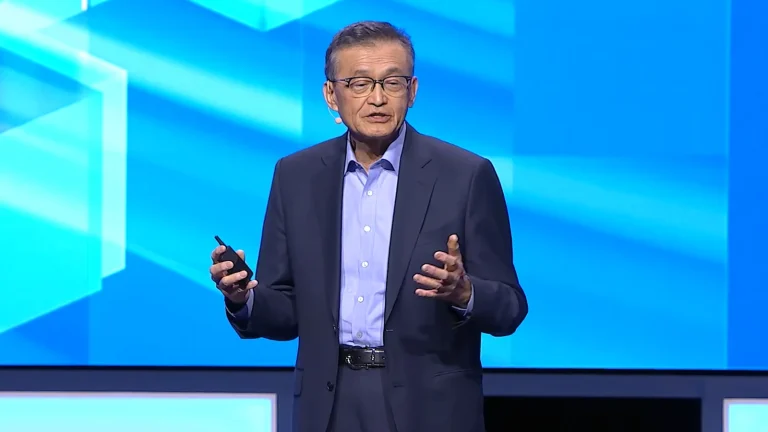 Lip-Bu Tan making his first keynote address