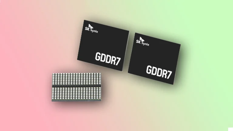 ماژول‌های حافظه GDDR7 از SK hynix