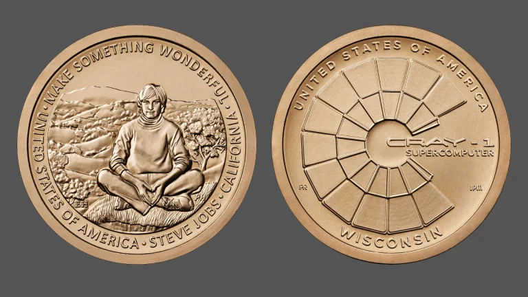 New $1 US coins to feature Steve Jobs and Cray-1 supercomputer — US Mint's 2026 American Innovation Program to memorialize computing history | Tom's Hardware