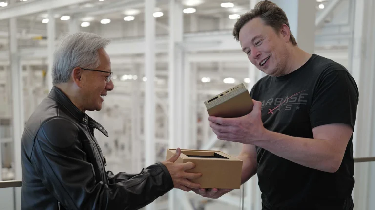 Jensen Huang personally delivers DGX Spark Mini PCs to Elon Musk and Sam Altman — separately | Tom's Hardware
