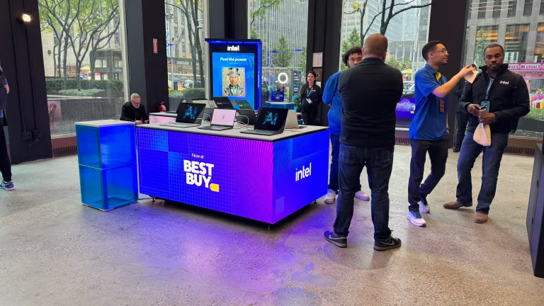 Intel NYC 2025 pop-up store