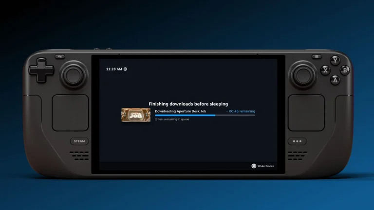 Steam Deck introduces screen-off downloads, helps preserve OLED screen life — users can now download large titles with the handheld in low-power mode and have a new game ready to go when they turn it on | Tom's Hardware