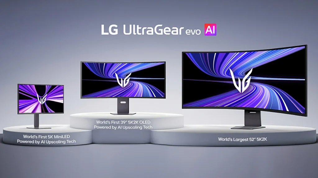 معرفی سری مانیتورهای گیمینگ LG UltraGear evo پیش از CES 2026