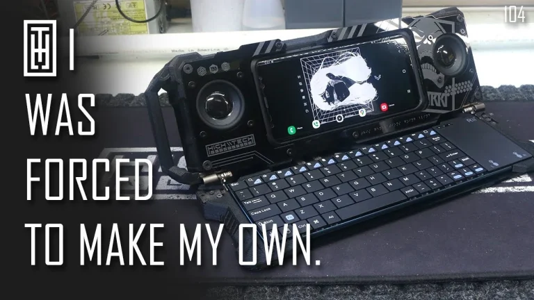 آنها لپ‌تاپی که من می‌خواهم را نمی‌سازند... بنابراین خودم ساختم. [سایبردک] - یوتیوب