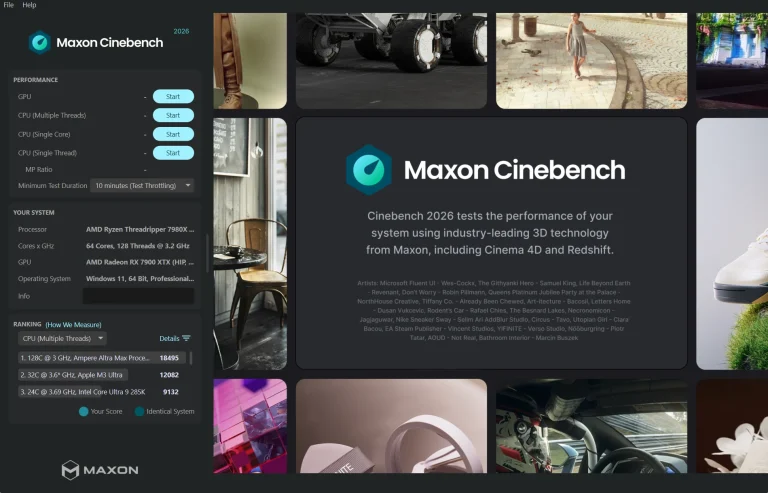 Cinebench 2026 out and ready to hammer CPUs and graphics cards six times as hard — updated benchmark includes an SMT core test | Tom's Hardware