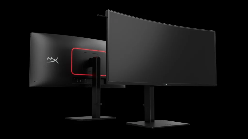 مانیتور گیمینگ HyperX Omen 34 اچ‌پی با فناوری QD-OLED V-Stripe عرضه شد