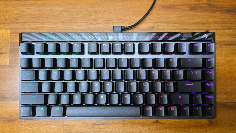 بررسی عملی کیبورد Asus ROG Falchion Ace 75 HE: تجربه بازی پریمیوم با تاکید بر تنظیمات فیزیکی و پیکربندی مبتنی بر وب