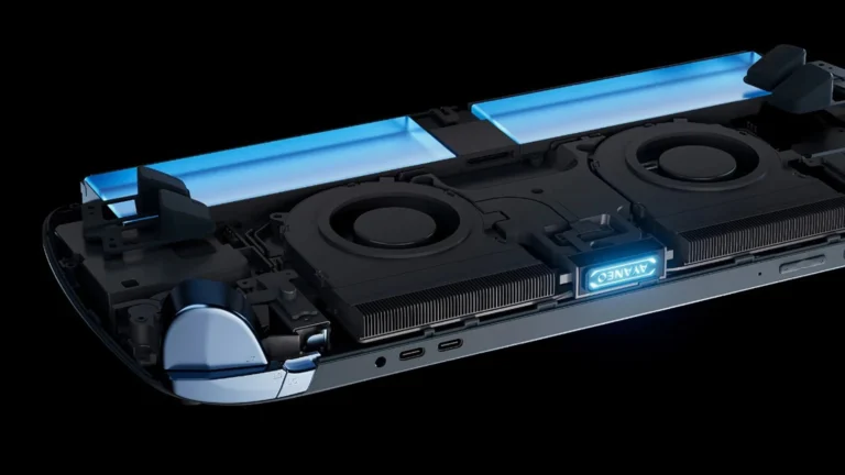 سیستم خنک‌کننده داخلی کنسول بازی دستی Ayaneo Next 2