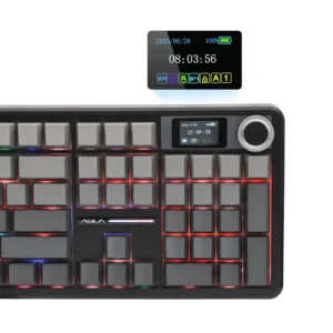 کیبورد گیمینگ با نمایشگر رنگی