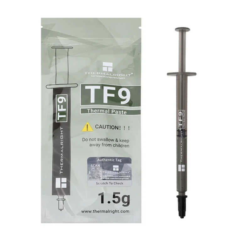 خمیر سیلیکون ترمالرایت TF9 وزن 1.5 گرمی
