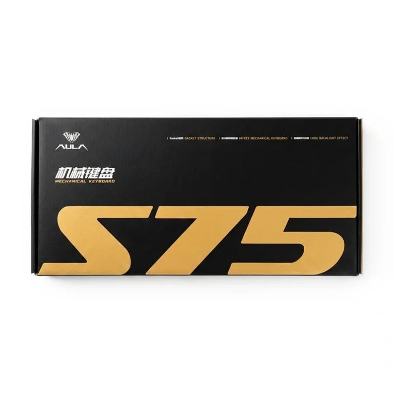 کیبورد گیمینگ بی سیم آئولا S75 Pro با نمایشگر LCD