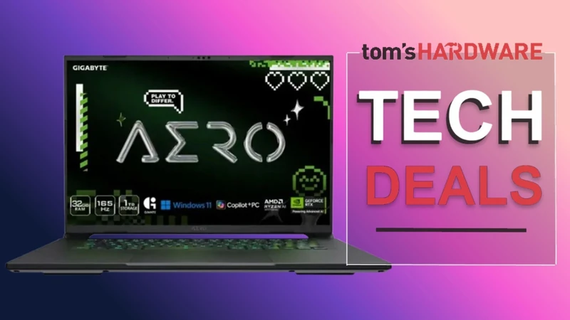 Grab a great-value gaming laptop with a generous amount of memory for only $1,199 — save $100 on Gigabyte's Aero X16 gaming laptop with 32GB of DDR5 and RTX 5060 graphics | Tom's HardwareTom's Hardware