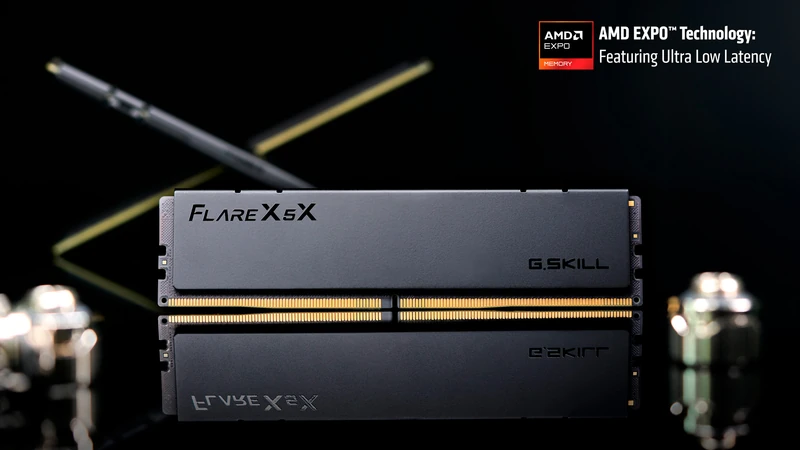 G.Skill رم‌های Flare X5X با EXPO ULL و زمان‌بندی بهینه برای رایزن عرضه کرد