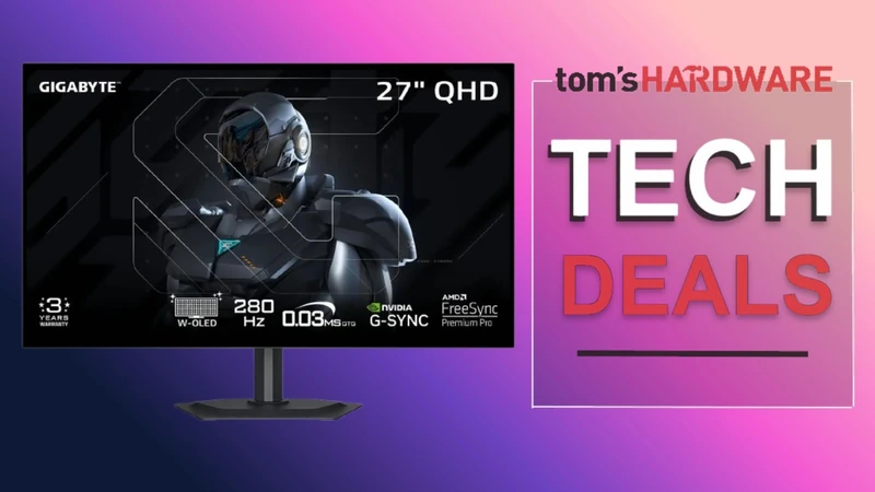 $200 slashed off Gigabyte's 4th-Gen WOLED gaming monitor — 280Hz beast also packs a KVM and tactical gaming switch for just $399 | Tom's HardwareTom's Hardware